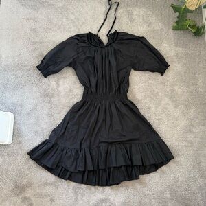 Monica Nera smock waist peasant dress